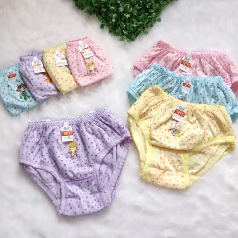 12 pcs Celana Dalam Anak Perempuan / Lusinan