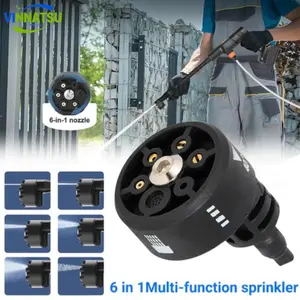 Vinnatsu 6 in1 Sprayer Jet Cleaner | Kepala Semprotan Air Portable | Kepala Spray Jet Cleaner Cordless