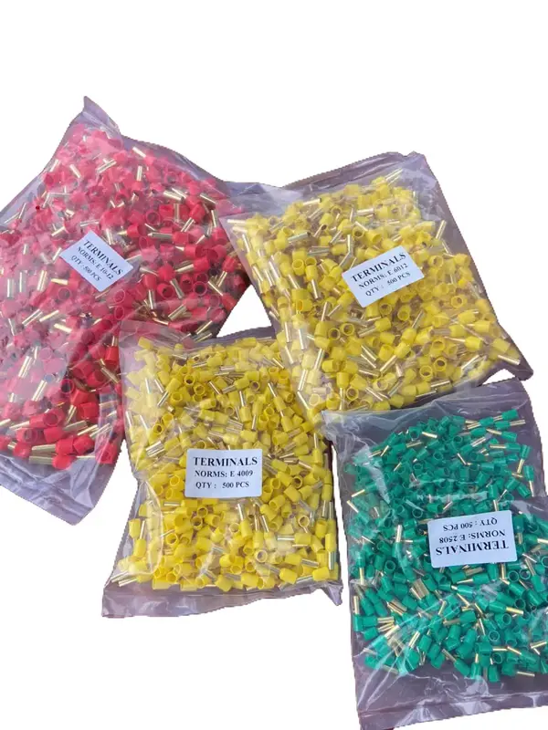 ĐẦU COS ĐỒNG KIM RỖNG ĐẦU COS PIN rỗng tròn đấu dây điện( cos đồng)có bịch 200 cos và bịch 500 cos 0