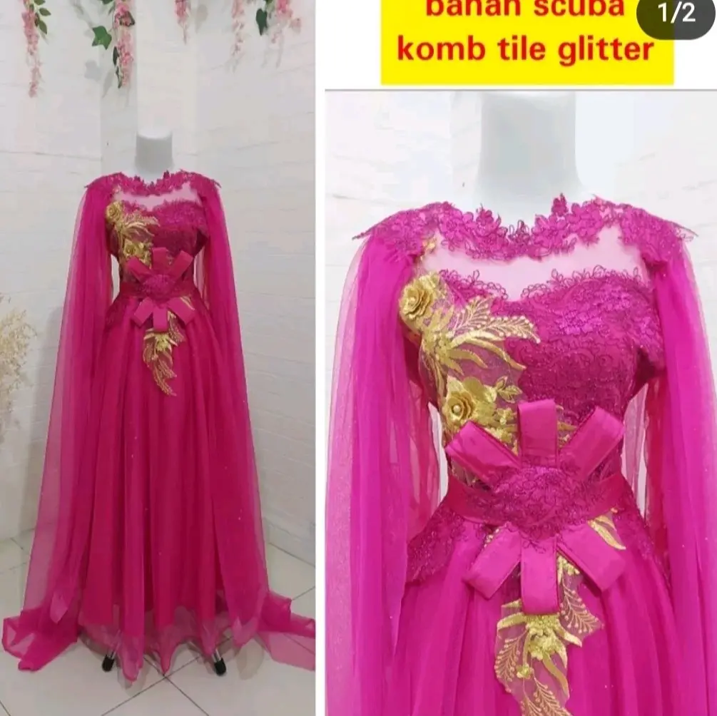 LongDress Baju Pesta Baju Kondangan Baju Penyanyi LongDress Murah