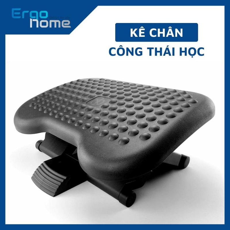 Kê chân văn phòng, giá đỡ, gác chân massage  tại bàn làm việc, học tập FOOTREST Công thái học - ERGOHOME