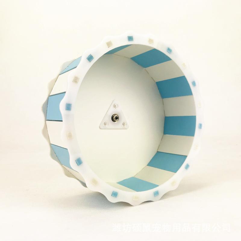 Product Introduction of Hamster Running Wheel Mute Running Wheel Djungarian Hamster Running Wheel Hamster Supplies Toy Steel Shaft Running Wheel Exercise Treadmill 3
