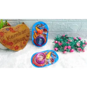 828G-2 Mainan Anak Yoyo Shock Bearing Warna Random Fungsi Tri in One