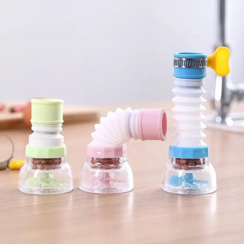 Bộ lọc vòi bếp,Bộ lọc vòi nước không thấm nước có thể xoay,Tiết kiệm nước cho gia đình,Vòi nước tiêu chuẩn có thể điều chỉnh 1