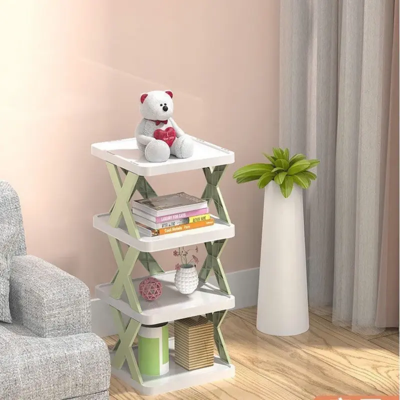 Kệ Giày Dép Chữ X Lắp Ghép 5 Tầng - Tiện Lợi, Tiết Kiệm Không Gian 3