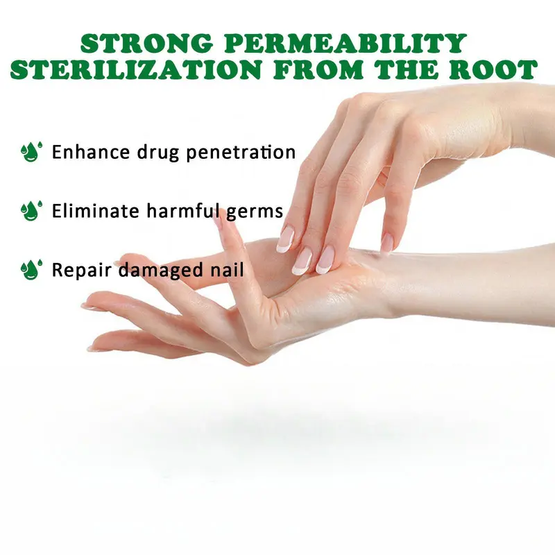 Ginger Nail Care Serum, Nourishing & Moisturizing Nail Care Liquid, Nail Strengthening Serum, Nail Treatment Product for Women & Men 3