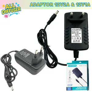COD Adaptor 12V 2A / Power Supply PSU 12V / Untuk CCTV, Monitor, Wifi, Colokan DC, LED – High Quality