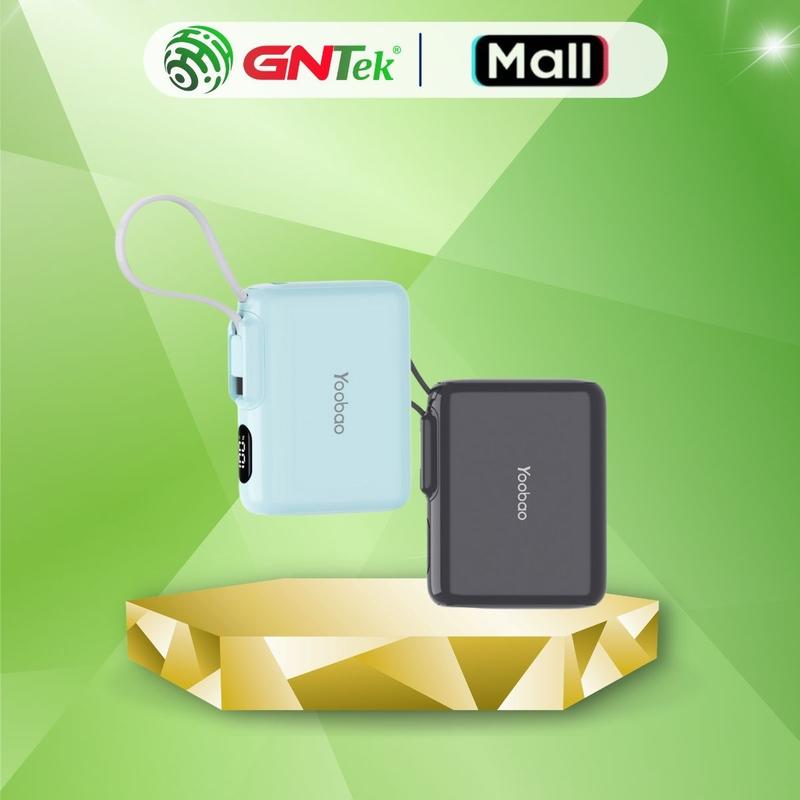 Pin sạc dự phòng 22.5W Yoobao Q12 10000mAh siêu nhỏ, chuẩn PD20W, QC3.0 SCP22.5W có màn hình hiển thị pin Power Juice10 Pin Dự Phòng