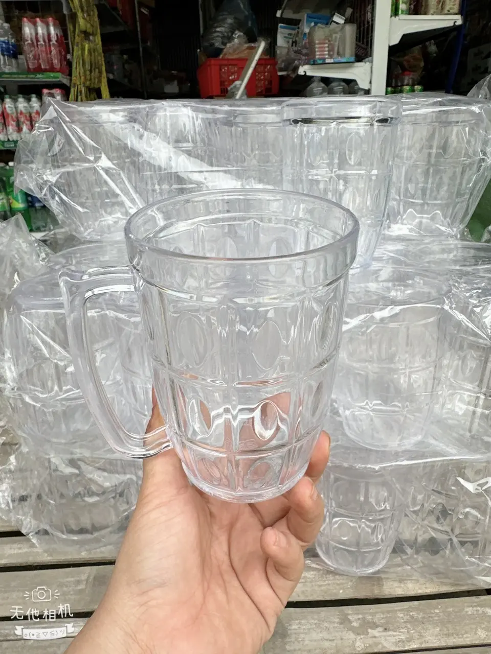 Combo 10 Ly Nhựa Uống Bia Màu Sắc Sáng, Khó Bể