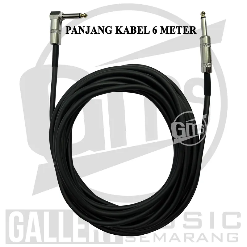 ORIGINAL!!! Kabel Jack Instrument Cable Maxtar JCPro-6 Kabel Jack Gitar, Bass, Keyboard, Audio ke Sound atau Speaker Kabel Jack Original 1