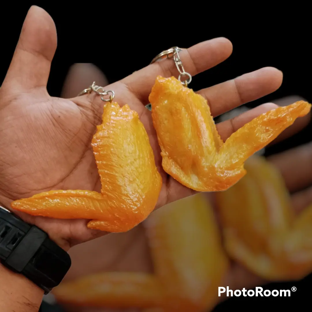 GANTUNGAN KUNCI SAYAP GORENG Rantai Chains