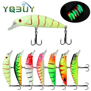 Umpan Pancing MINOW Sinking GLOW IN THE DARK 5,5CM 6GR