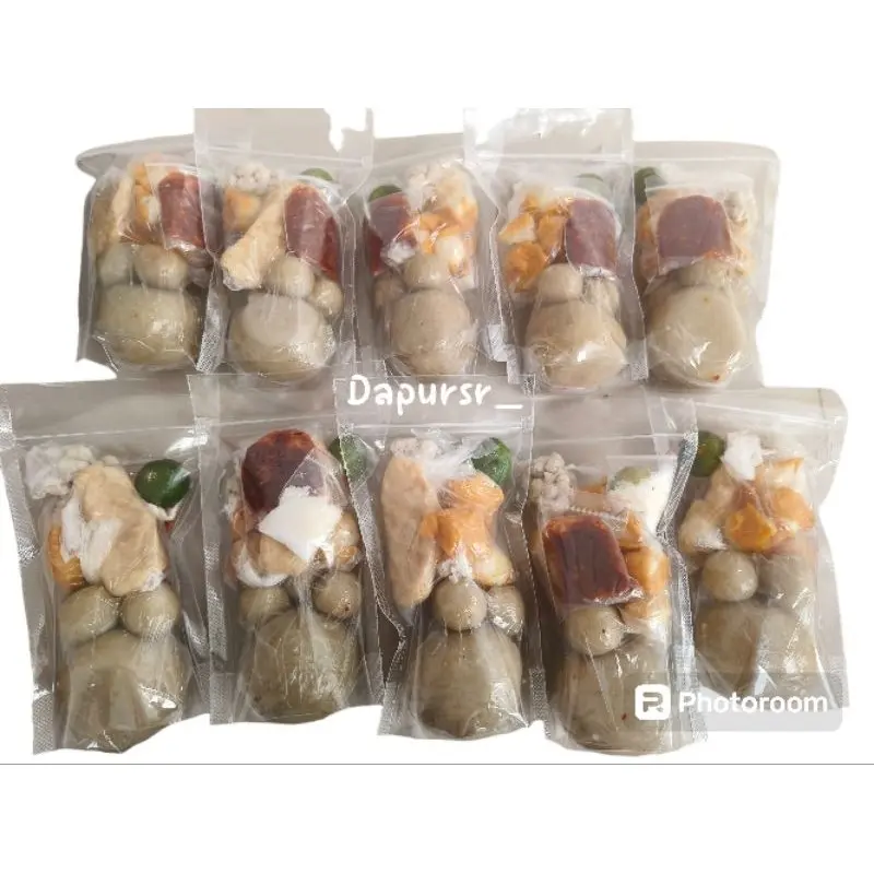 PAKET 10 BUNGKUS BASO ACI AYAM SUIR PEDAS 0