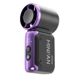 冷却機能付きミニポータブルハンドファン、ミニマルチ機能ハンドヘルドちファン,USB充電式ポータブル小型扇風機,18000回転スピード度が速いモーター,携帯用トラベルクーラーグッズ