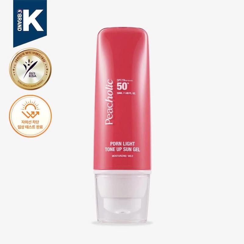 Kem chống nắng Peacholic PDRN Light Tone Up Sun Gel SPF 50+/PA++++ 50ml - Sunscreen