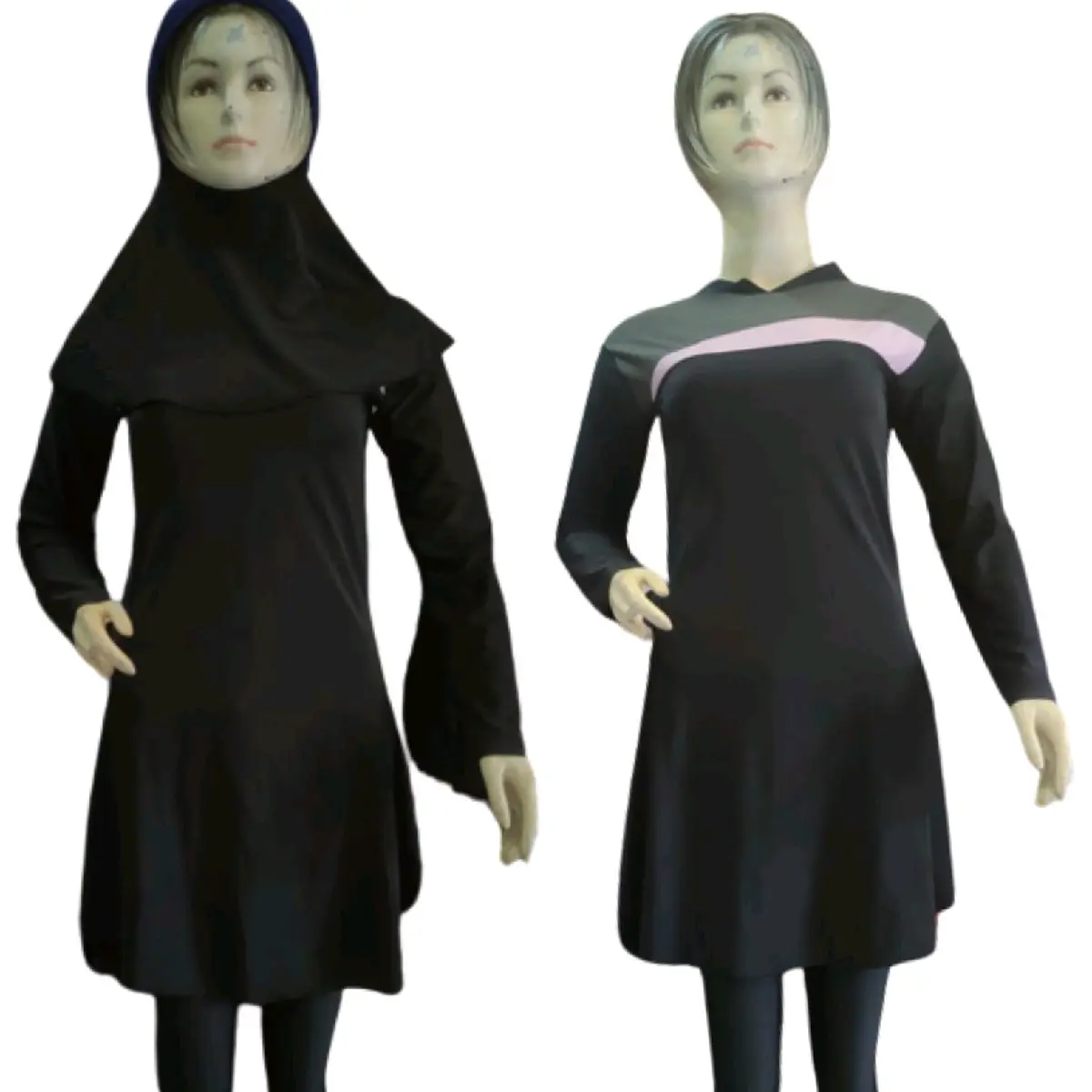 Baju Renang Muslimah Plus Celana Legging Wanita Panjang - Bahan Spandek Likra Premium
