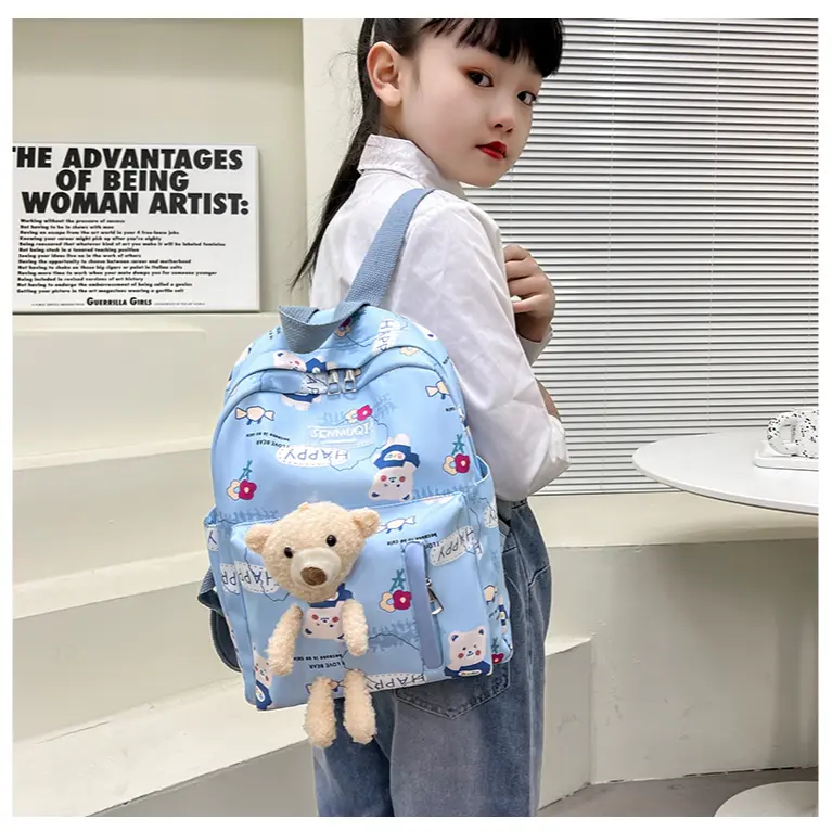 BISA COD 2178 tas ransel wanita anak-anak tas back pack school sekolah tas punggung anak-anak 4