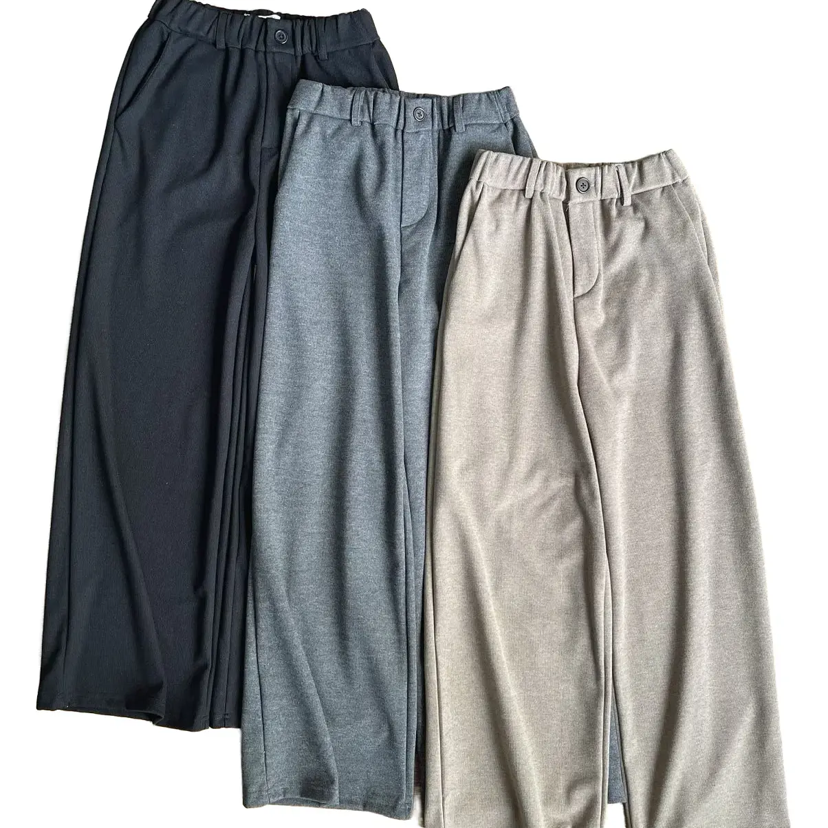 Quần Nữ suông umi dạ cạp khoá chun Women quan hack giặt bằng nước lạnh boho