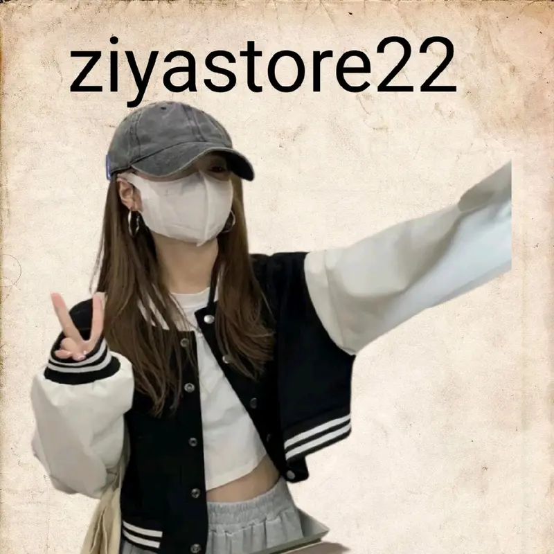 Jaket Crop Top Baseball Varsity Anak Perempuan Ziya Terbaru Berkualitas Usia 3-12 Tahun - Fashion 1