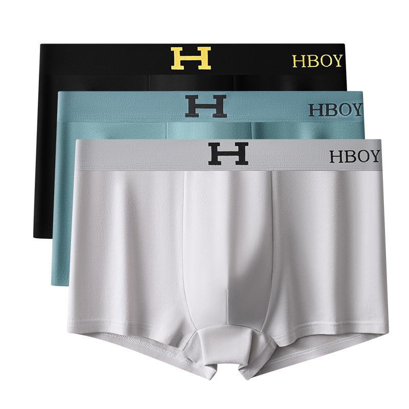 Product Introduction of LEBANG Men Underwear Boxer Magnetic Health Magnet Boxer Shorts for Man Fashion H Letter Printed Men Underwear Men Underpants 12