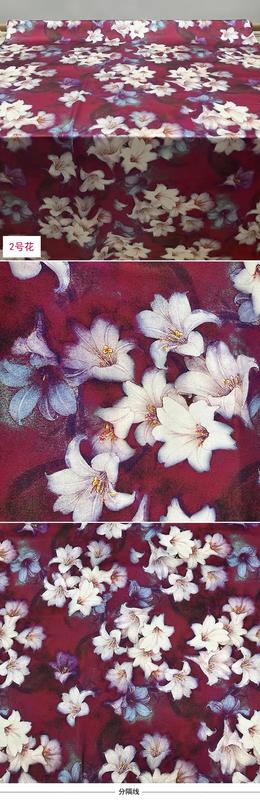 Product Introduction of Mulberry Silk Stretch Satin Fabric by the Yard, Skin Friendly, Soft Silk Fabric for Women Dress Sewing, DIY Digital Printed, New 1