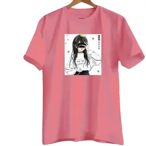 KAOS ANAK PEREMPUAN LENGAN PENDEK OVERSIZE KOREA GIRL CUTE USIA 10-13 TAHUN D425 Fashion