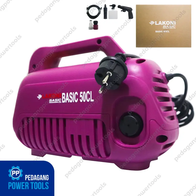 LAKONI BASIC 50 CL Mesin Jet Cleaner Listrik Alat Steam Semprot Cuci Motor Mobil AC 50CL 0