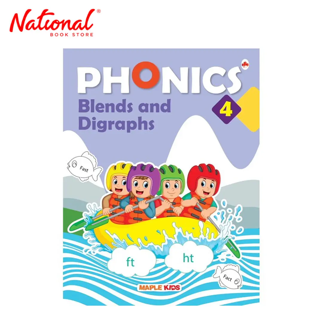 Phonics: Blends and Digraphs Book 4 - Trade Paperback - Preschool ...
