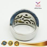 Gambar Cincin Titanium Batu Giok Oval Cutting - VeE Cincin Wanita Pria - 6 dari Vee Jewelry Store Kota Bekasi 2 Tokopedia