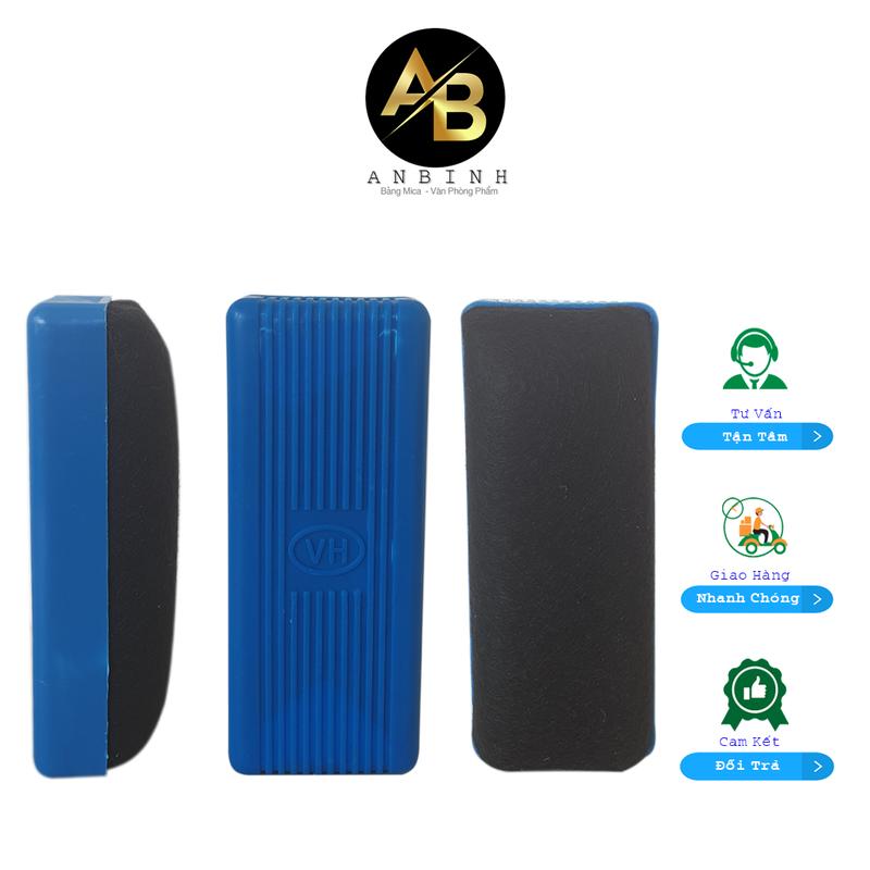 Bông Lau Bảng Trắng Có Tay Cầm Lau Bảng Viết Bút Lông - Dụng Cụ Lau Bảng Trắng Mica