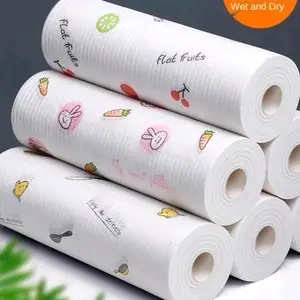 Tissue Roll Dapur Motif  Menyerap Minyak Bisa Di Cuci Multifungsi Kertas 1PCS