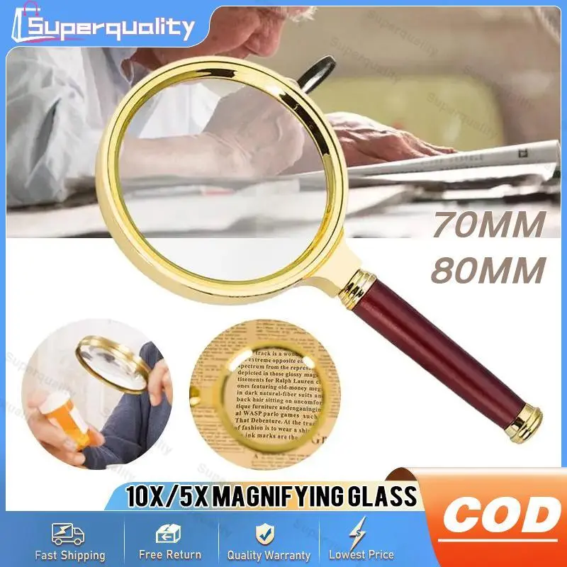 Gadgets Collection 4-Pack Jewelers Eye Loupe Set - 10X & 30X Magnifying Glass Lens