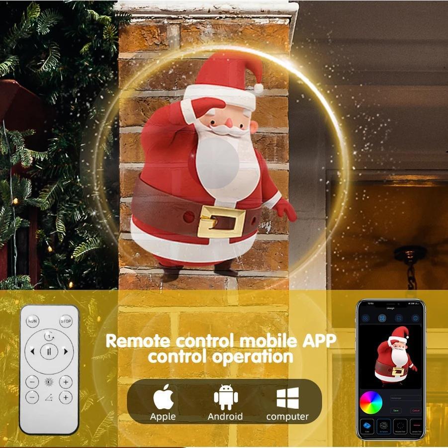 New 3D HD Hologram Fan Projector SD card LEDC Holographic Player support Image Video Shop Bar Party Advertising Display Light - Image 2