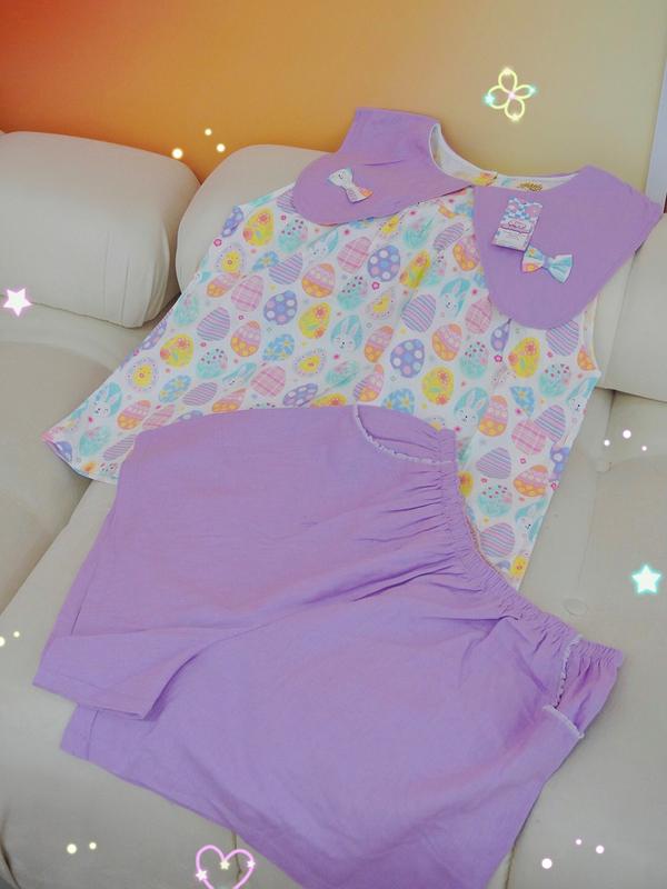 (MUP BOUTIQUE 60 - 120KG) SET BỘ MẶC NHÀ THỎ TÍM BIGSIZE 3