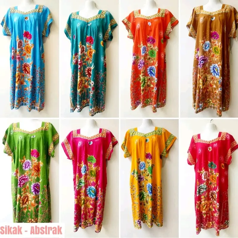 DASTER HENGKY MODEL SIKAK MOTIF BUNGA ABSTRAK#LD 120 3