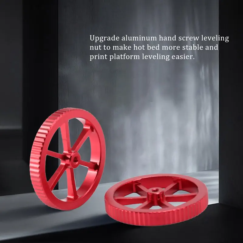Đai Ốc Cân Bằng Xoắn Tay, 4 Cái / Bộ, Có Lò Xo Khuôn Giường Nóng, Cho Máy In Ender 3, Ender 5, 5 Plus, CR-10, 10S, CR 20, Phụ Kiện 7