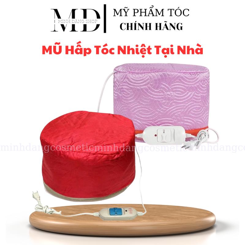 Mũ ủ tóc hấp tóc nhiệt tại nhà, nón kích nhiệt chống nước an toàn 3 cấp độ Tăng hiệu quả kem ủ tóc keratin collagen DC12 Women Nữ