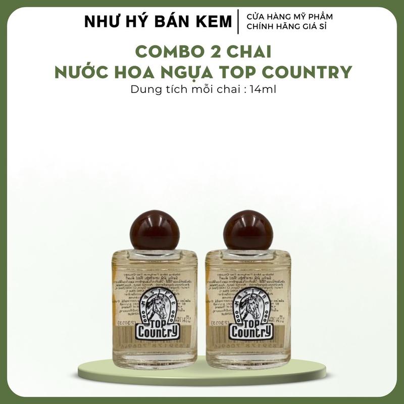 Combo 2 Chai Nước Hoa Ngựa Top Country MiNi 14ml Perfume