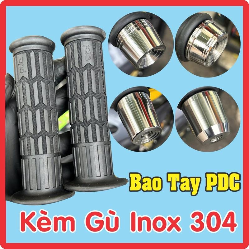 Bao tay PDC Chính Hãng Kèm Gù Inox 304 Cho Các Dòng Xe Phụ Tùng Phụ Kiện lửa vario 125 xemay ex 150 exciter 2010 gùino x304