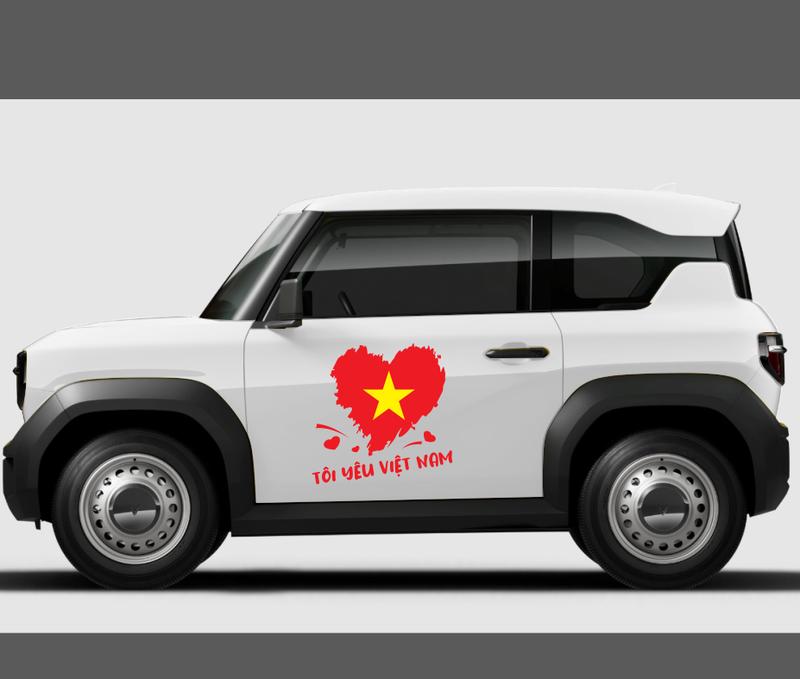 Product Introduction of decal sao vàng dán xe, đủ size, nhãn dán, decal 5