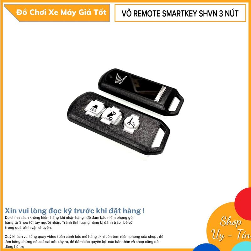 VỎ REMOTE KHÓA SMARTKEY 3 NÚT HONDA SH - SH MODE 1