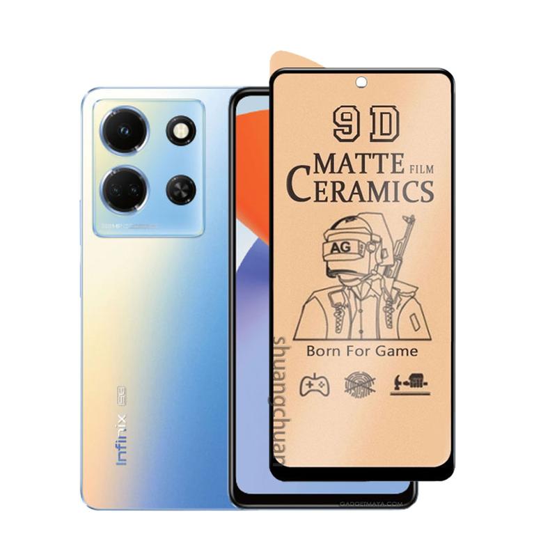 3in1 for Infinix Note 30 5G tempered glass film Infinix note 30 pro Screen Protector Ceramic film Back film 8