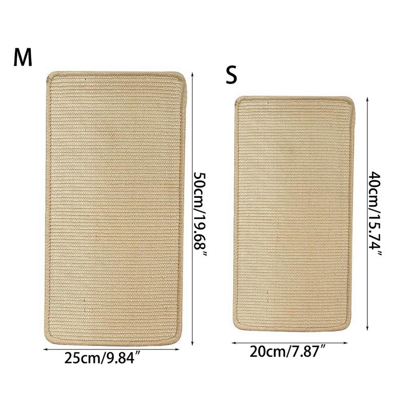 Product Introduction of Cat Couch Potector Replacement Natural Sisal Mat Sofa Furniture Protector Anti-Scratching Mat Sisal Couch Guard 0