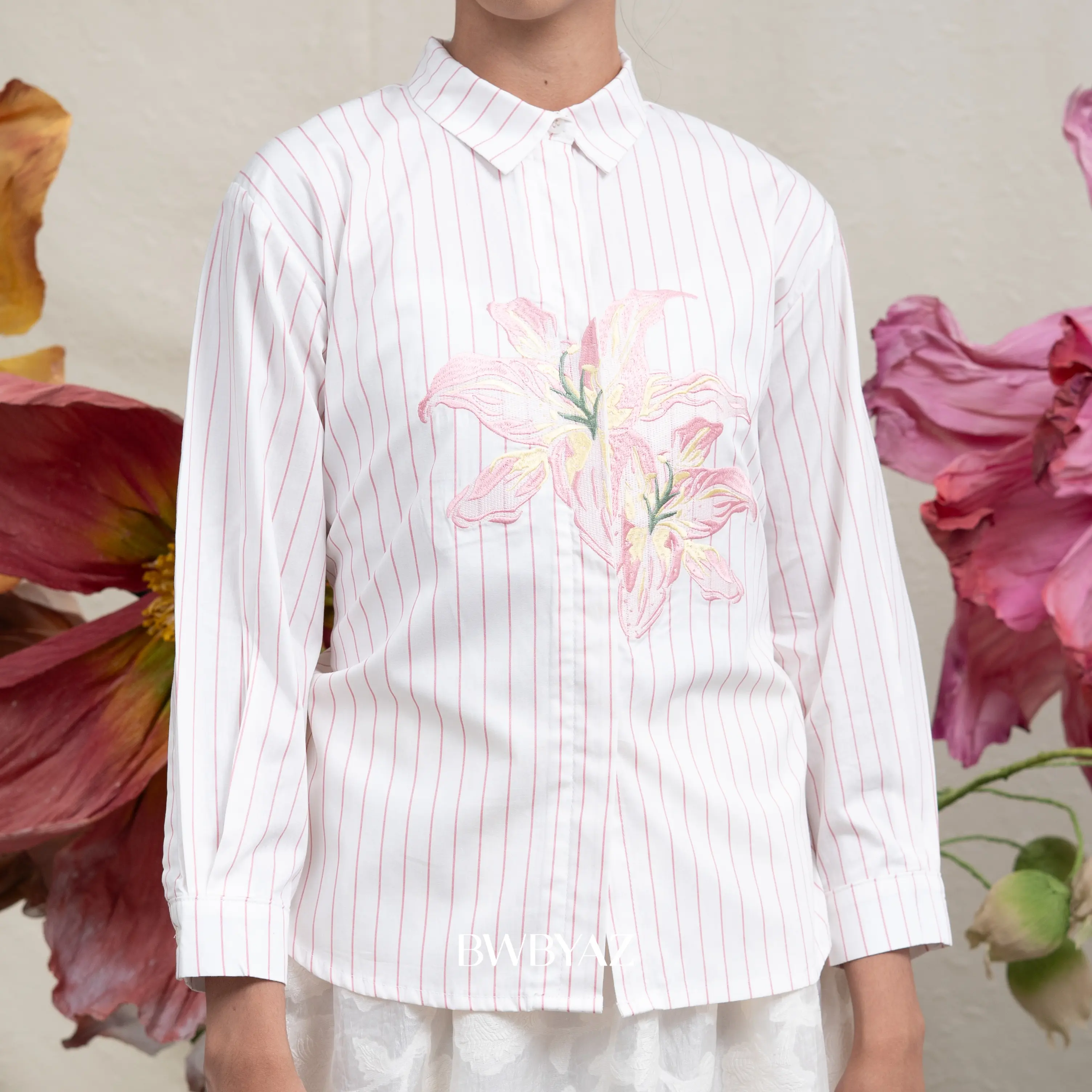 STRIPE PEACH BLOSSOM