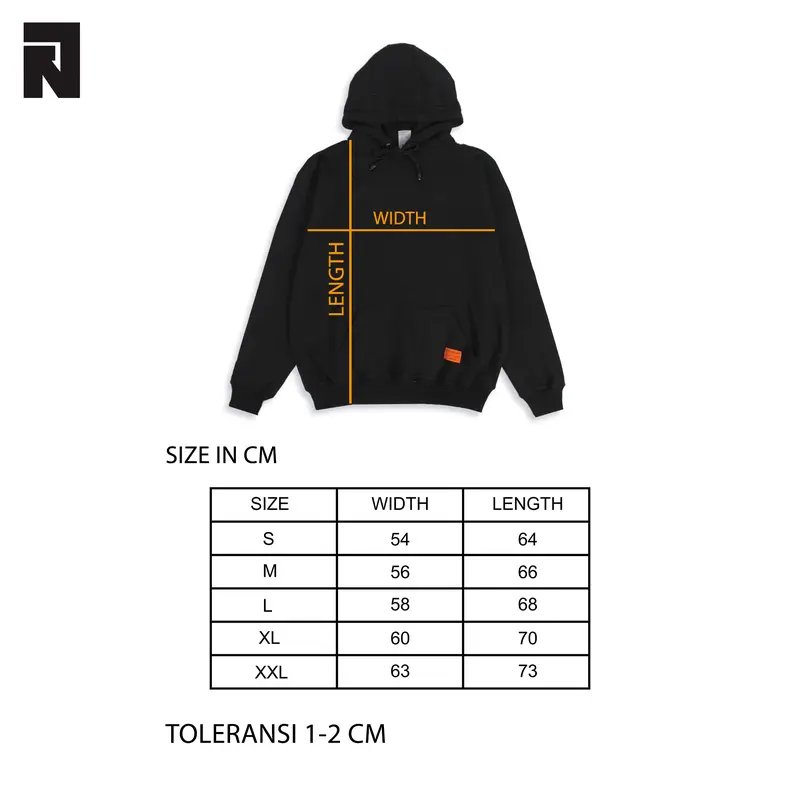 Noisome Sweater Hoodie - Thorn - Hitam High Pria Fleece 3