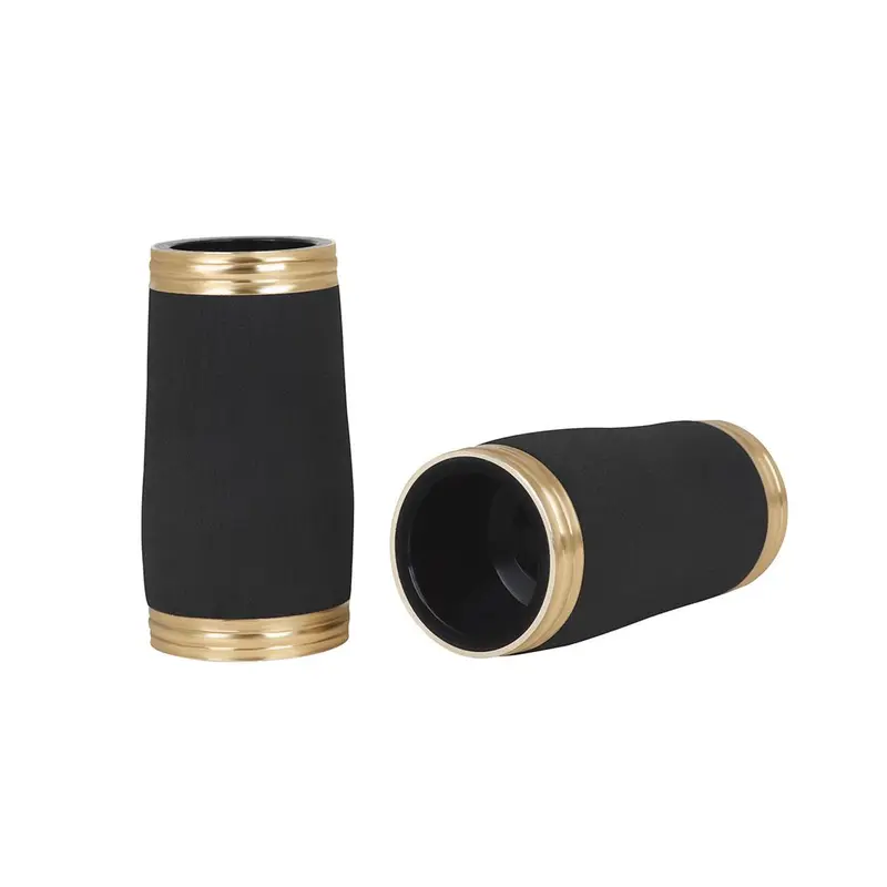 Black & Gold Border Flute, 2 Counts Professional Flute, Musical Instrument for Students, Musical Instrument for Home & School 3