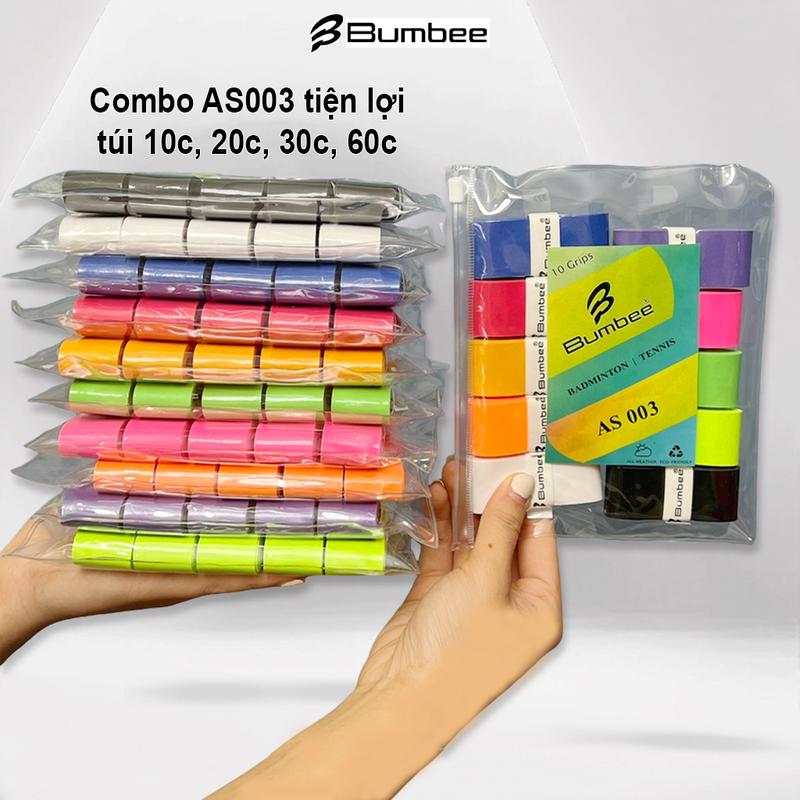  Quấn Cán Vợt Cầu Lông Bumbee AS 003 Túi 10 20 30 60 Chiếc 