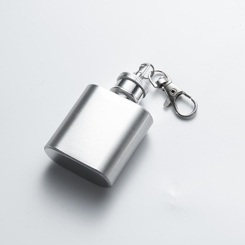 Bình giữ nhiệt bằng thép không gỉ mini Cầm Tay, 1 4 5 6 7 8oz, thích hợp cho chai rượu, bình giữ nhiệt cốc chai rượu Whisky du lịch 3