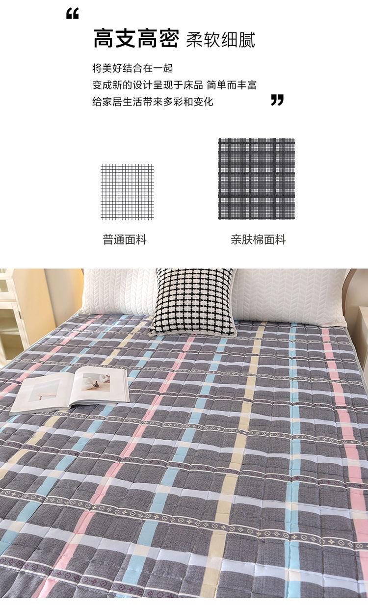 Product Introduction of New Four Seasons Foldable Non-Slip Thin Mattress Tatami Protective Pad Single Double Student Dormitory Protective Pad 2