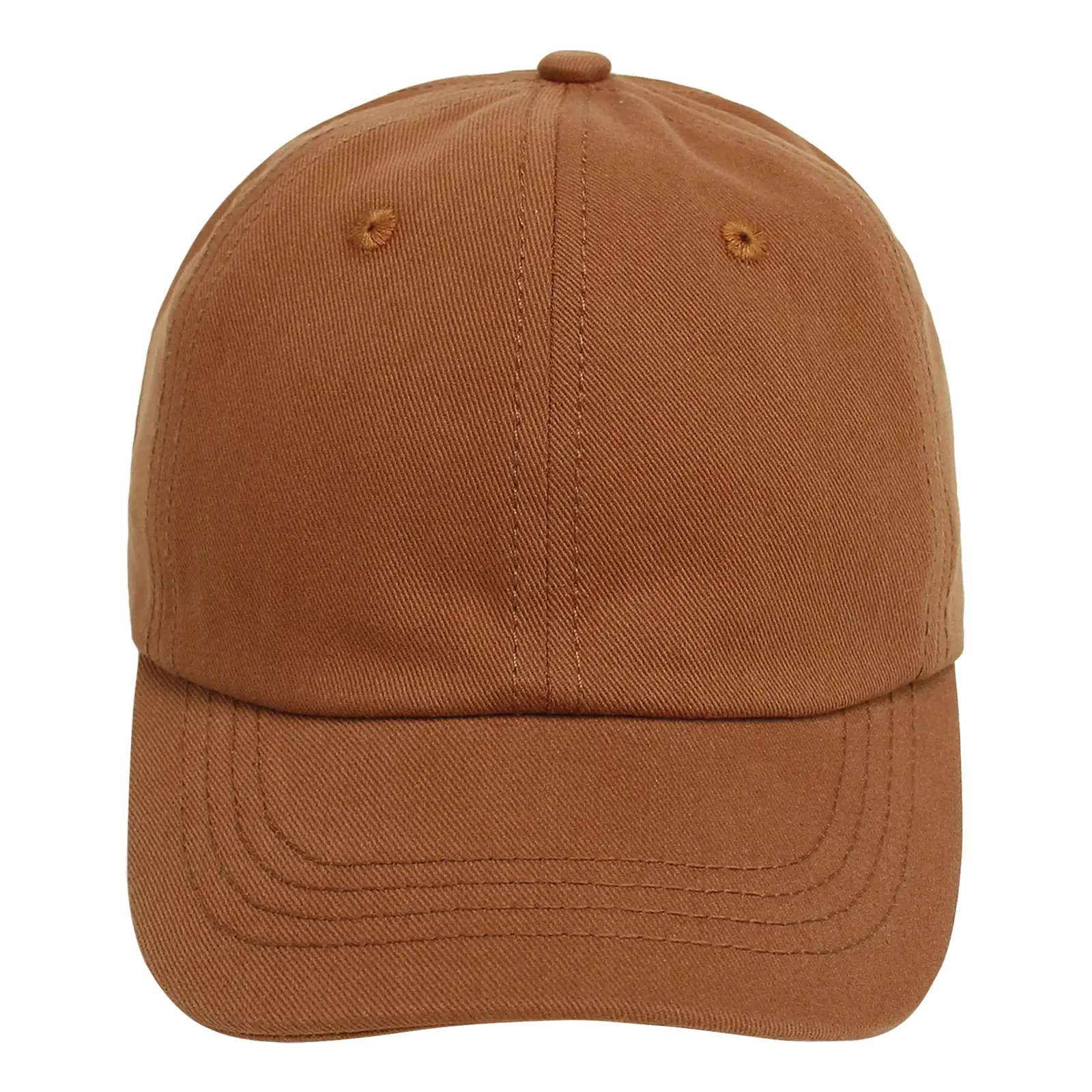 Kids Baseball Sun Hat, Casual Style Solid Color Adjustable Polyester Cotton Summer Outdoor Accessory